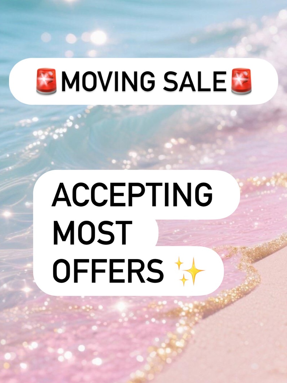✨MOVING SALE